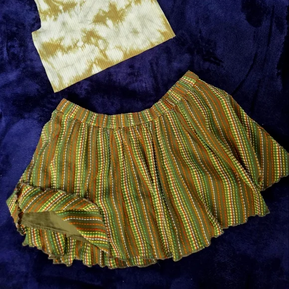 NWOT KIMCHI BLUE MINI SKIRT, SIZE L - Picture 4 of 5